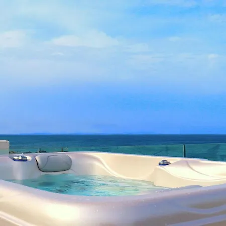 Thalia With Hot Tub And Sea View 公寓 *
